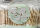 名创优品（MINISO）棉签便携装棉棒化妆掏耳棉花棒圆头+尖头双头设计200支*12小袋 实拍图