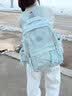 361°书包初中生女高中生2026新款大容量背包小学生减负双肩包男 海盐蓝 实拍图