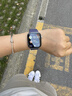 Apple/苹果 Watch S11 智能手表GPS款46毫米银色铝金属表壳雾紫色运动型表带S/M MEVW4CH/B 实拍图