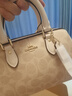 蔻驰（COACH）【品牌直供】女士ROWAN手提单肩斜挎包波士顿包CW329礼物 实拍图