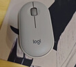 罗技（Logitech）LOGITECH PEBBLE 无线蓝牙鼠标 静音鼠标 办公鹅卵石造型 轻薄便携 时尚小巧 烟云灰 实拍图