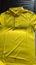PGM 夏季高尔夫服装男士速干短袖衣服golf男装翻领POLO杉 YF441-白色 XL 实拍图