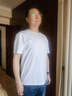 布先生春夏季短袖T恤男士纯棉小白T纯色内搭打底衫 白色 XL(180) 实拍图