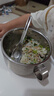onlycook316儿童辅食饭碗 带盖带把手双耳汤碗不锈钢双层宝宝餐具-大号 实拍图