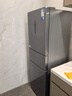 美的（Midea）238升三门冰箱灰色小型风冷家用变频一级能效宿舍租房以旧换新小冰箱MR-249WTPE【国家补贴】 实拍图