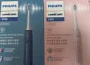 飞利浦（PHILIPS）声波电动牙刷钻石3系 5倍洁齿5种模式 刷头*2【亮白+洁净】生日礼物  母亲节礼物HX5181/02 蓝 实拍图
