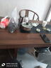 赣荣实木大板茶桌椅组合一桌五椅新中式简约茶几办公室阳台家用泡茶台 抽屉款石盘大板1围椅4月牙椅 1.6米新中式四抽屉款 实拍图