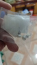 【999足银】天然淡水珍珠耳钉扁圆馒头纯银针耳环轻奢高级银耳饰 白色 天然淡水珍珠【8mm】一对 实拍图