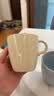 宜家（IKEA）FARGKLAR法利克洛高颜值水杯高级感杯子茶杯咖啡杯马克杯 大杯带有光泽 米黄色370毫升 实拍图