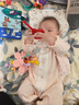 英氏（YEEHOO）婴儿衣服新生儿连体衣男女宝宝100%精梳棉婴幼儿居家爬服四季款 实拍图