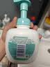 强生婴儿牛奶洗发沐浴二合一400ml 新生儿宝宝儿童洗发水沐浴露泡沫型 实拍图