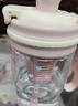 聚莜家可爱水杯女生高颜值大容量水杯tritan吸管杯子夏天学生双饮水杯 粉色600ML+猫头+粉色蝴蝶结 实拍图