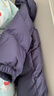 保姆鹅  【风墙】儿童羽绒服宝宝中长款护脸加厚外套保暖童装[NG2664] 海军蓝 100 实拍图