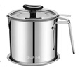 苏泊尔SUPOR 滤油壶304不锈钢大容量自带过滤网防漏油瓶1.7L KG17AV10 实拍图