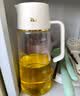 小熊（Bear）油壶 玻璃瓶调料瓶酱油瓶厨房油罐壶660ml自动开合不挂油CX-JW021 实拍图