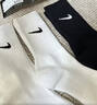 耐克速干训练短袜(3双)夏季支撑柔软舒适NIKE EVERYDAY SX7677 100白/(黑) M 实拍图