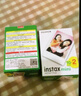 富士（FUJIFILM）【618抢先购】 instax 3英寸立拍立得相机mini迷你相纸 一次成像胶片胶卷 3寸双包+大容量相册*2【含20张白边相纸】 官方标配 实拍图