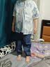 巴拉巴拉六一儿童节童装儿童短袖套装夏季国风汉服新中式208225119118 实拍图