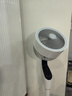 艾美特（AIRMATE）【天鹅MAX】空气循环扇直流变频家用大风力电风扇卧室轻音一级能效负离子净化语音落地扇 SRDI151 实拍图