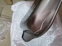 不锈钢烤鱼盘子长方形深盘托盘鱼盘家用电磁炉专用烤鱼炉小吃烧盘 双柄【32*19*5cm】浅款  无盖 实拍图