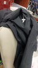 特步防泼水外套春夏新款男夹克上衣跑步服户外骑行服双层风衣运动服 0106常规-正黑色-经典简约 L 实拍图
