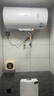 美的（Midea）【整机8年质保】60升电热水器2000W家用出租屋节能抑菌安全防电墙F60-20F1(H) 实拍图