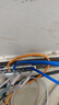 秋叶原（CHOSEAL）超五类非屏蔽网线 CAT5e纯铜线芯工程家装网络监控综合布线POE供电 橙色100米 QS2608CT100S 实拍图