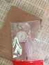 星空银粉面手表 ins气质商务女士磨砂皮带简约石英表 粉红色 实拍图