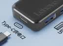 联想（Lenovo）USB分线器3.0接口转换器高速4口拓展器USB扩展坞转接头HUB集线器USB延长线拓展坞适用笔记本台式机 实拍图