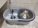 五月花旋转拖把带桶一套2头家用一拖净免手洗2026拖布吸水墩布杆长125cm 实拍图