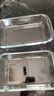 格娜斯长方形耐热玻璃烤盘烤箱用微波炉专用鱼盘餐盘菜盘1.6L 实拍图