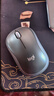 罗技（Logitech）M185鼠标 无线鼠标 办公鼠标 对称鼠标 黑色灰边 带无线2.4G接收器 实拍图