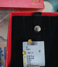 周六福足金999朱槿花黄金耳钉耳饰520礼物计价A0910969 约0.82g 一对 实拍图