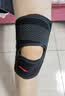 李宁（LI-NING）护膝运动夏季薄半月板损伤防护关节炎髌骨徒跑步登爬山羽毛球专用 实拍图