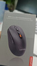 联想（Lenovo）无线蓝牙双模鼠标便携办公鼠标 人体工程学设计适用台式机一体机笔记本平板 Howard Mouse 2022黑 实拍图