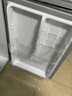 美的（Midea）112L两门小冰箱灰色双温小冰箱迷你家用宿舍租房灵活摆放节能低音深冷速冻 BCD-112CM 实拍图
