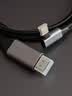 毕亚兹弯头Type-C转HDMI线雷电4/5转换器USB-C转接头扩展高清4K60HZ/2K144Hz投屏 适用苹果笔记本手机 实拍图