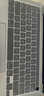 极川 苹果MacBook Pro 13英寸M1/2键盘膜2020/22款笔记本电脑键盘保护膜Touch Bar触控全覆盖TPU防尘罩 实拍图