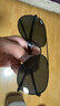 雷朋（RayBan）墨镜新款飞行员款太阳镜男女款户外眼镜0RB3712D 002/87 黑色镜框深灰色镜片 62 实拍图