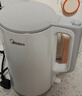 美的（Midea）电水壶热水壶电热水壶304食品级不锈钢无缝内胆双层防烫1.7L大容量1800W智能断电泡茶SHJ1721 实拍图