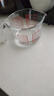 展艺 高硼硅玻璃量杯500ml 加厚带刻度耐高温烘焙打蛋热奶过滤 实拍图