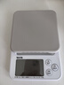 百利达（TANITA）KJ-222家用厨房秤25年新品日本品牌电子秤克称 灰色 实拍图
