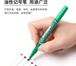 斑马牌（ZEBRA）速干油性小双头记号笔 多用签字笔光盘笔 勾线描边笔 YYTS5 绿色 实拍图