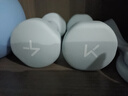 Keep哑铃女男健身家用彩色浸塑环保手铃亚铃全身塑形水蓝2kg*2 实拍图