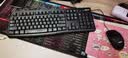 罗技（Logitech）MK120 键鼠套装 有线键鼠套装 办公键鼠套装 电脑键盘 USB即插即用 全尺寸 黑色 实拍图