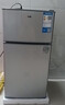 奥克斯小冰箱家用小型迷你冷藏冷冻两用出租房宿舍用节能省电寝室办公室电冰箱 【净化去味】156银色【高效保鲜 铜管速冷】42L 实拍图