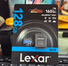 雷克沙（Lexar）128GB TF（MicroSD）存储卡 V30 A2 读160MB/s 游戏机平板行车监控录像内存卡 4K超清拍摄（BLUE） 实拍图