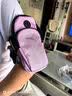 安踏跑步手机臂包携带神器男女款健身运动骑行收纳袋防水手机包樱花粉 实拍图