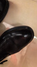 意尔康男鞋商务正装鞋男商务皮鞋时尚打孔结婚鞋 53449W黑色41 实拍图
