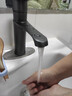 九牧同款全铜洗手盆水龙头面盆卫生间洗脸池水龙头冷热水器二合一 【单冷款】枪灰|加厚加重精铜主体 起泡防溅水嘴丨送不锈钢进水管 实拍图